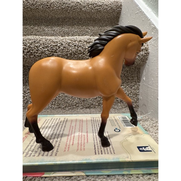 Dreamworks Other - Spirit Untamed Horse Toy Brown Mane Black Hooves Realistic Action Figure Toy